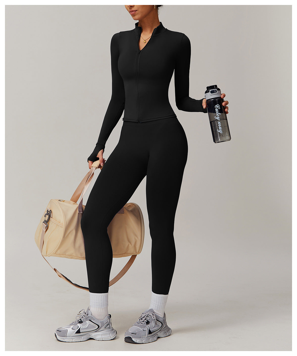 Isla Fit Elevate™ 3-Piece Active Set Noir